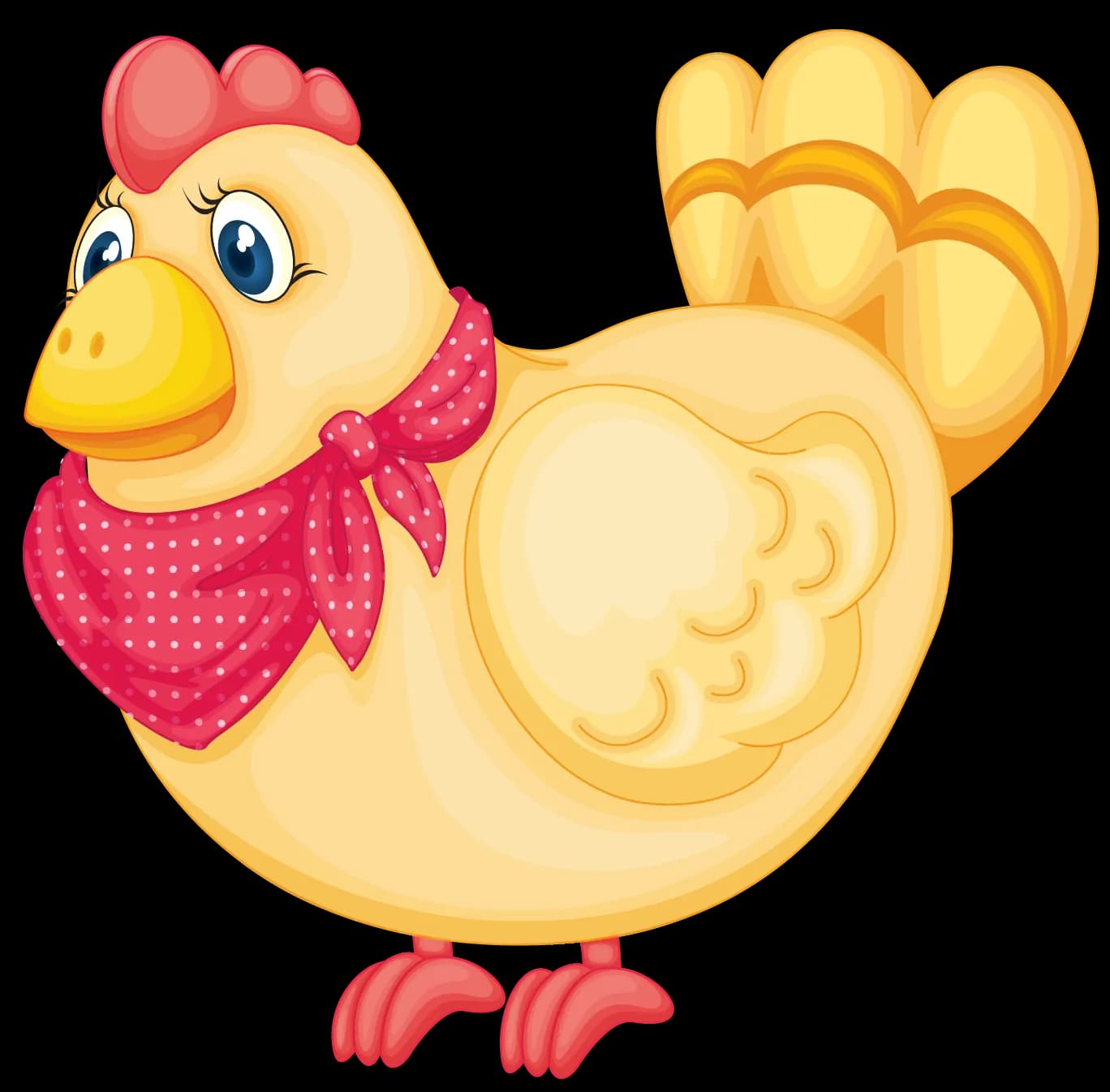 Chicken Cartoon, Poultry Humor, Feathered Character, Comedic Bird, Funny Chicken PNG
