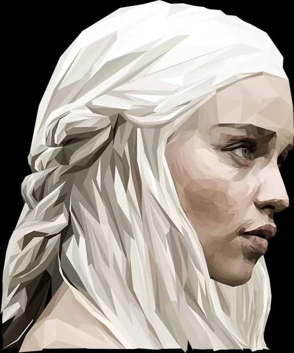 Daenerys Targaryen, Fire And Blood, Dragon Queen, Breaker Of Chains, Westeros PNG