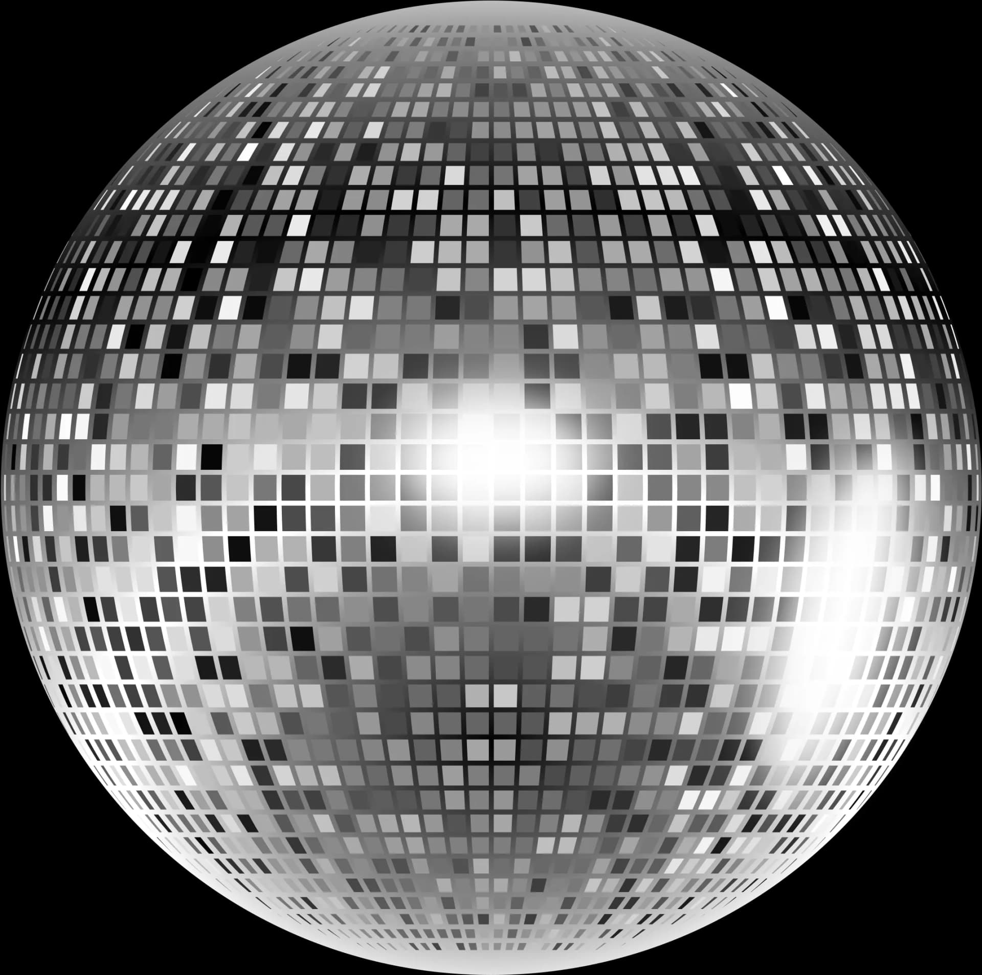 Disco Ball, Party Sphere, Nightclub Décor, Dance Floor, Celebration Accessory PNG