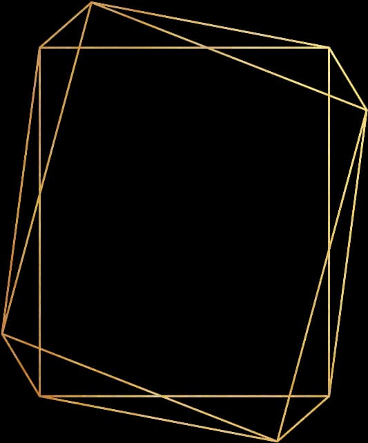 Geometric Frame, Symmetrical Edges, Patterned Frame, Modern Border, Linear Structure PNG