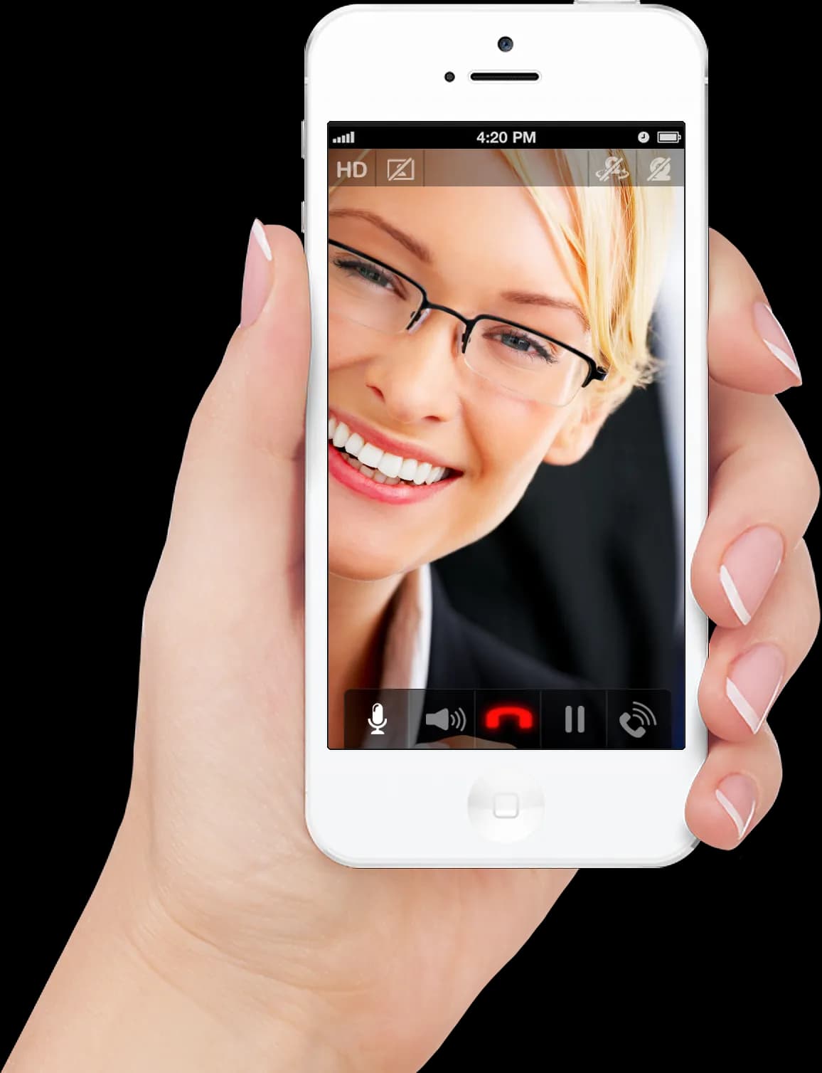 Hand Holding IPhone, Touchscreen, Digital Access, Mobile Technology, Communication Tool PNG