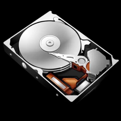 Hard Disk Drive, Computer Storage, Digital Memory, Non-Volatile Storage, Storage Device PNG
