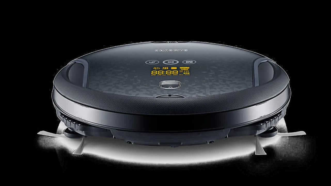 Robotic Vacuum Cleaner, Self-Navigating Cleaner, Automated Cleaning Device, Smart Home Appliance, Dust Removal Machine PNG